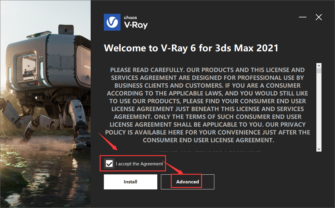 【VRay6.2渲染器】VRay6.2002 for 3dmax 2019-2024正式漢化破解版安裝圖文教程、破解注冊(cè)方法