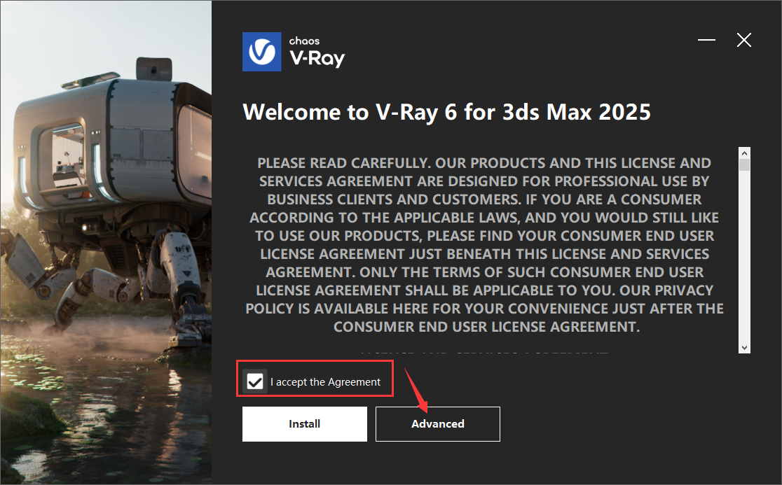 【VRay6.2渲染器】VRay6.2006 for 3dmax 2020-2025漢化破解版安裝圖文教程、破解注冊(cè)方法